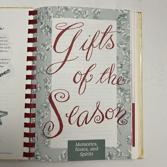 1995 Homemade Christmas Cookbook Recipes Gifts Decorations Marine Toys for Tots - Picture 5 of 9